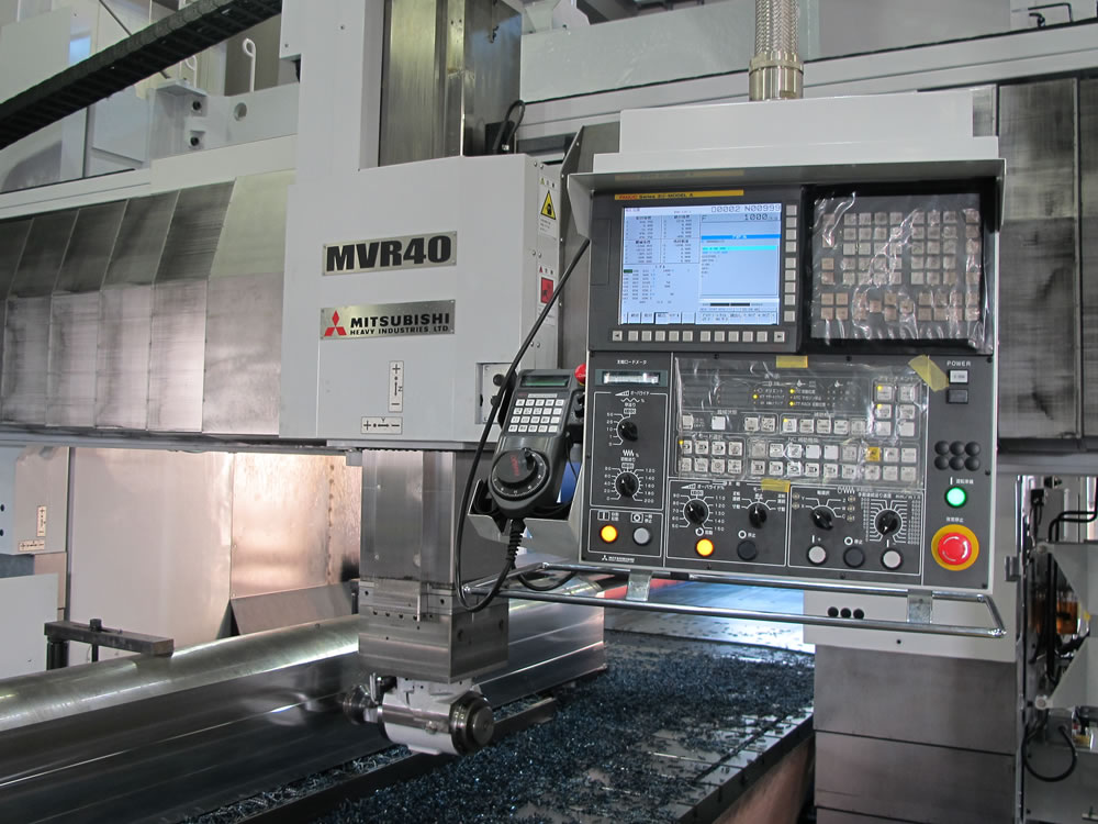 三菱重工 大型門形五面加工機 MVR40